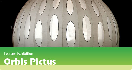 A dome at the Orbis Pictus exhibit at Science World in Vancouver.